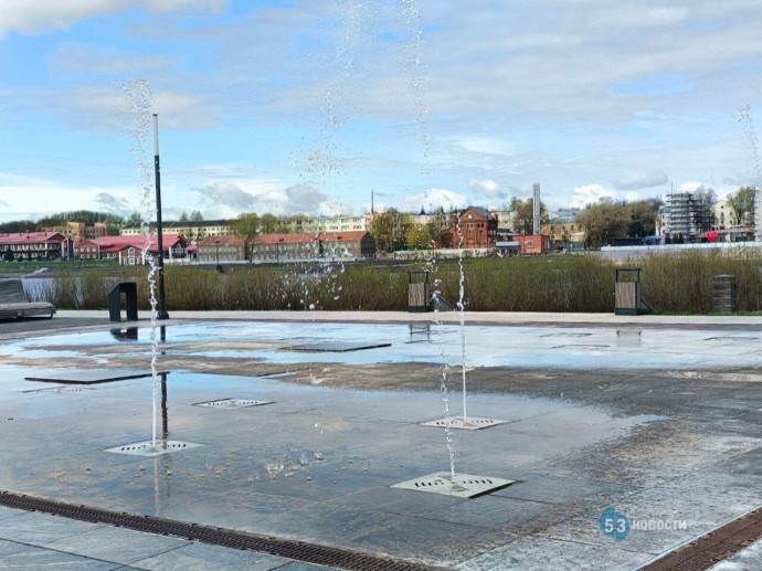 В Великом Новгороде организуют гарантийный ремонт одного из фонтанов