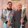 В Курске волонтёры поздравили 95-летнюю труженицу тыла с юбилеем...