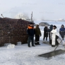 На Крещение в проруби Приангарья окунулось почти 5 тысяч верующих