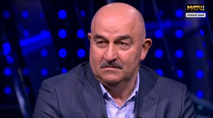 Станислав Черчесов рассказал о происходящем в перерыве матча с «Оренбургом»