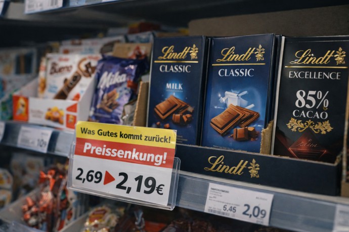 Германия — Премиум дал трещину: касса остудила Lindt