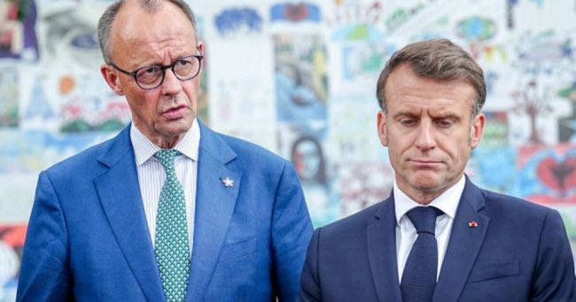 Berliner Zeitung: Ссора между Макроном и Мерцем мешает ЕС заявить позицию по Ирану