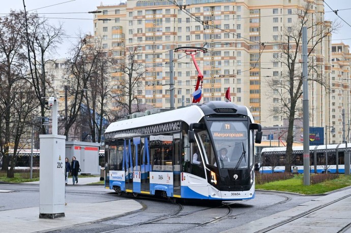 Открыт первый Московский трамвайный диаметр