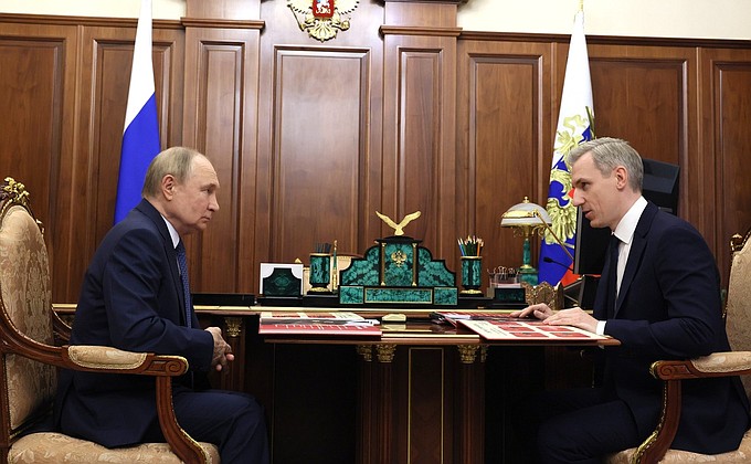 Встреча с губернатором Смоленской области Василием Анохиным