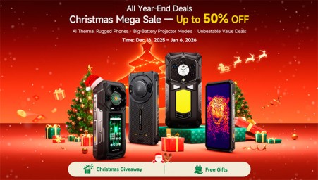 Ulefone предлагает богатый выбор защищённых смартфонов и планшетов в качестве долговечного и функционального новогоднего подарка