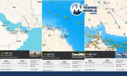 Бегство или переговоры? Три иранских правительственных борта приземлились в Омане
