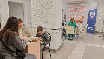 Гумштаб ЕР организовал медобследование детей в прифронтовых регионах