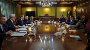 Денис Мантуров встретился с председателем Совета представителей регионов Республики Индонезия Султаном Бактиаром Наджамудином