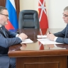 Дмитрий Миляев провел рабочую встречу с министром труда и социальной защиты РФ Антоном Котяковым