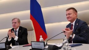 Виталий Савельев принял участие в церемонии открытия нового вокзального комплекса в городе Грозном
