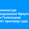 Экс-замминистра здравоохранения Иркутской области Голенецкая обжалует приговор суда