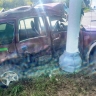 В Валдайском округе 75-летний водитель врезался в грузовик и попал в больницу