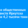 С улиц и общественных пространств Иркутска вывезли 4,2 тысячи тонн мусора