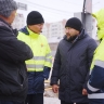Мэр проверил капитальный ремонт улицы Ойунского в Якутске