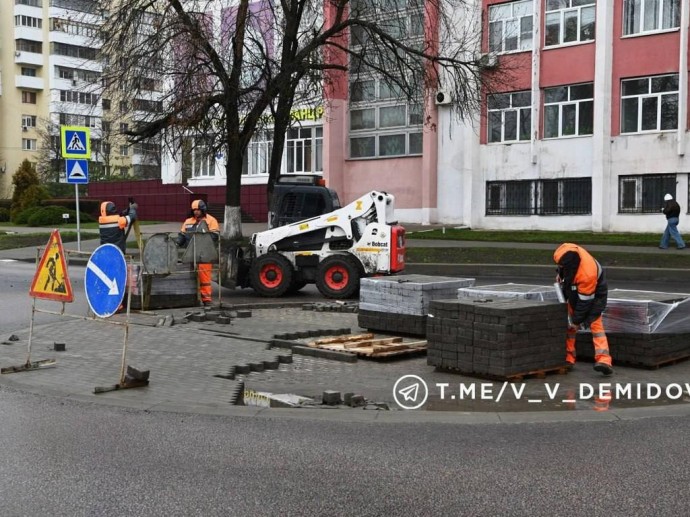 В Белгороде изменят облик кольца на пересечении улиц Октябрьской и Белгородского полка