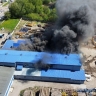 В Уфе тушат крупный пожар