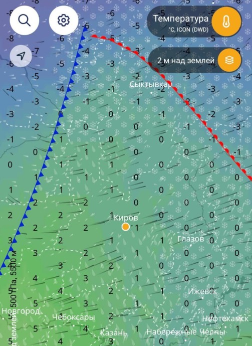 В Кировскую область 28 ноября ожидается тепло В Кировскую область 28 ноября ожидается тепло