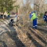 В Пензе начали весеннее благоустройство Заводского района