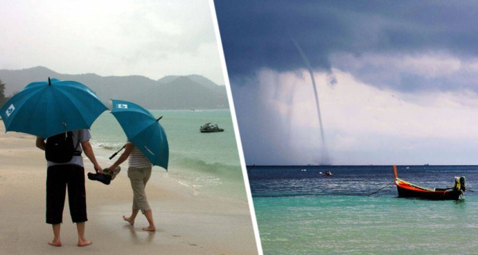 Погода на Пхукете рвёт все шаблоны: никакого сухого туристического сезона, туристов ждут ливни и слякоть