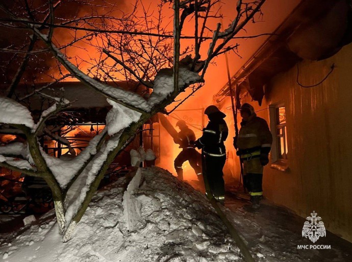 В Тульской области за сутки произошло шесть пожаров