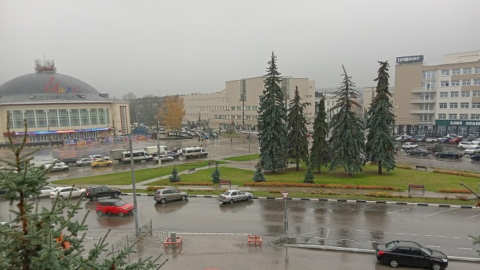 Тульскую область накрывает ливень