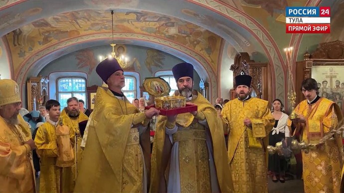 Туляки до 20 часов 6 августа могут поклониться мощам Патриарха Тихона