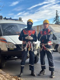 В Уфе спасатели пришли на помощь маленьким детям