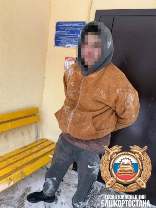 В Уфе в «Паутину» ГАИ попал предполагаемый вор