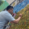 Мэр Уфы написал название города на стене в Рио-де-Жанейро