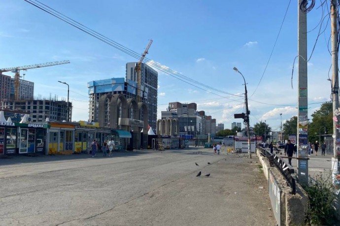 В районе Центрального рынка в Перми снесли все киоски