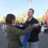 «Синий платочек»: главная площадь Тулы превратилась в танцплощадку