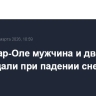 В Йошкар-Оле мужчина и двое детей пострадали при падении снега с крыши