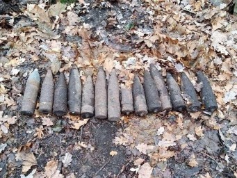 Под Белгородом нашли 14 боеприпасов времён Великой Отечественной войны