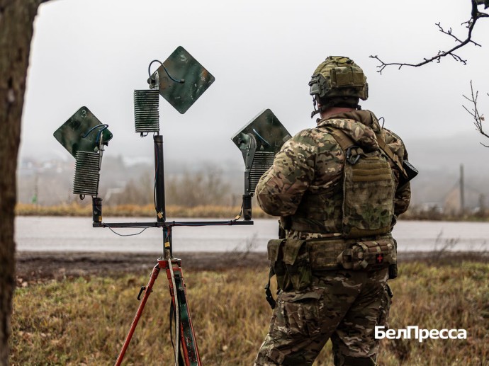 Над Белгородской областью сбили разведывательный БПЛА Vector