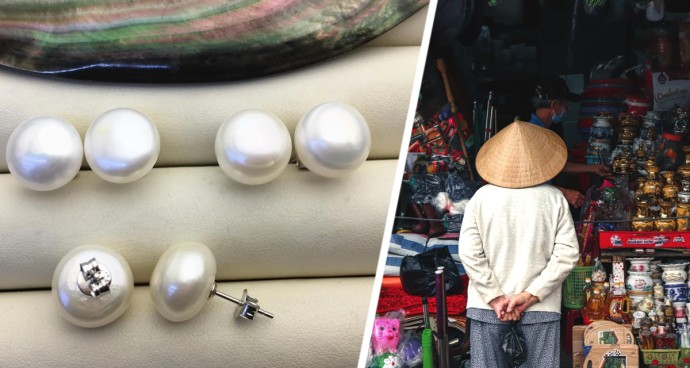 Гуляем по острову Фукуок: Жемчужная россыпь Фукуока - секреты производства на жемчужной ферме Гуляем по острову Фукуок: Жемчужная россыпь Фукуока - секреты производства на жемчужной ферме