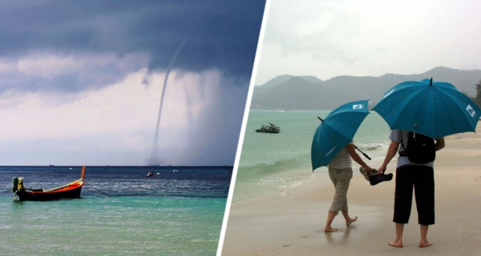 Туристы в Таиланде готовятся к похолоданию и штормам из-за страшной Кальмаэги Туристы в Таиланде готовятся к похолоданию и штормам из-за страшной Кальмаэги