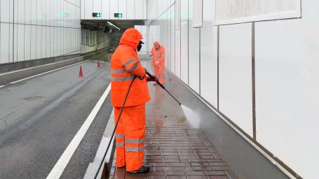 Началась промывка Новокутузовского тоннельного комплекса