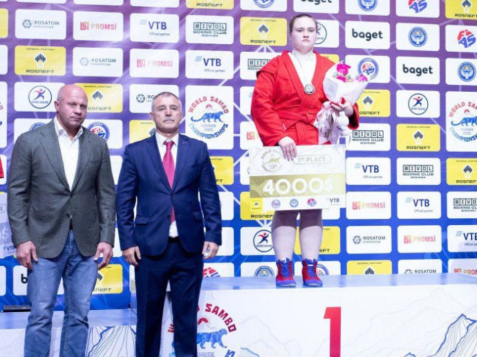 Белгородская самбистка стала чемпионкой мира