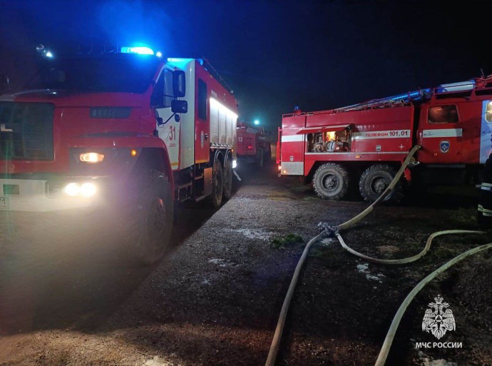 За сутки в Тульской области потушено два пожара