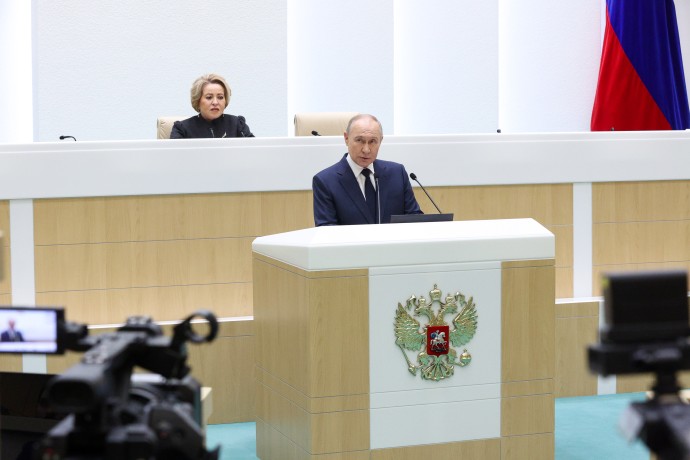 Матвиенко назвала знаковым событием выступление Путина на пленарном заседании СФ Матвиенко назвала знаковым событием выступление Путина на пленарном заседании СФ