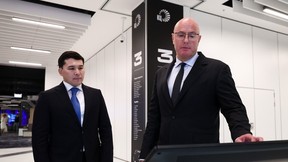 Дмитрий Чернышенко провёл встречу с Министром туризма и спорта Республики Казахстан Ерболом Мырзабосыновым