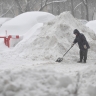 Жители Москвы и Подмосковья массово вышли на улицы с лопатами чистить снег
