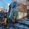 Заброшенный дом сгорел в Голубиной пади во Владивостоке