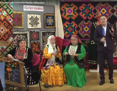 Радий Хабиров лично будет продвигать традиционные башкирские паласы