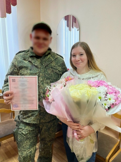 Участник СВО с позывным «Давлет» женился во время отпуска в Башкирии