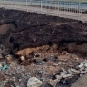 В Уфе размыло дорогу на улице Генерала Рыленко