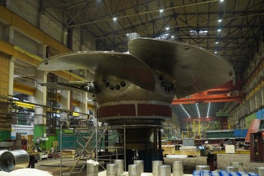 В Санкт-Петербурге изготовили и испытали десятое рабочее колесо для модернизации Воткинской ГЭС