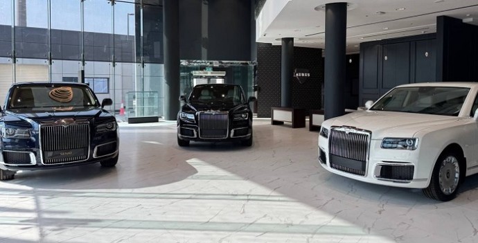 В Дубае к открытию готовится первый автосалон российского бренда Aurus