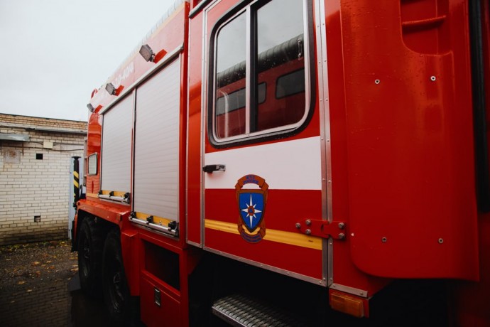 В СНТ под Пензой вспыхнул садовый дом