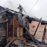 В Улан-Удэ горел двухквартирный жилой дом